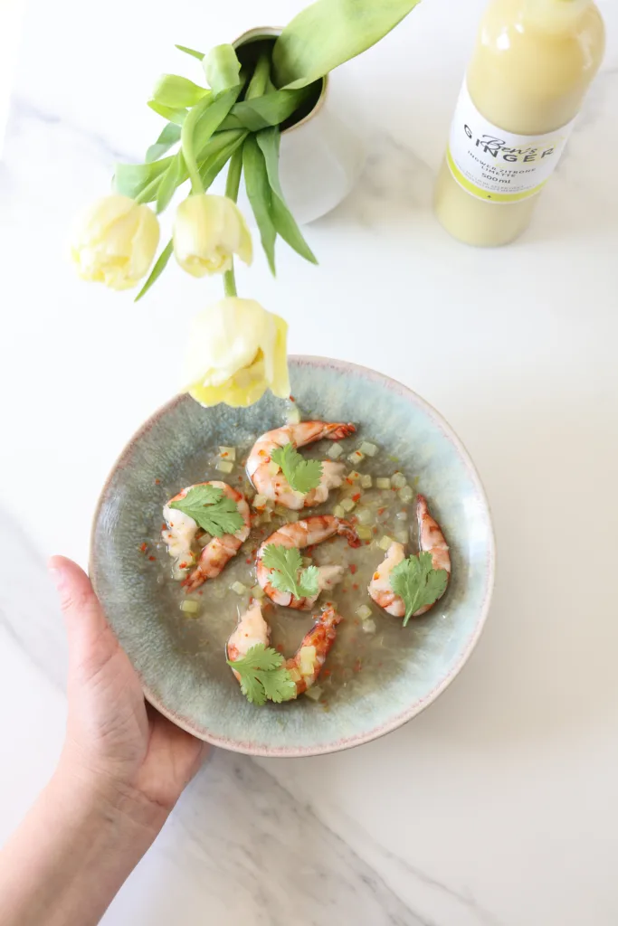 Marinade pour crevettes