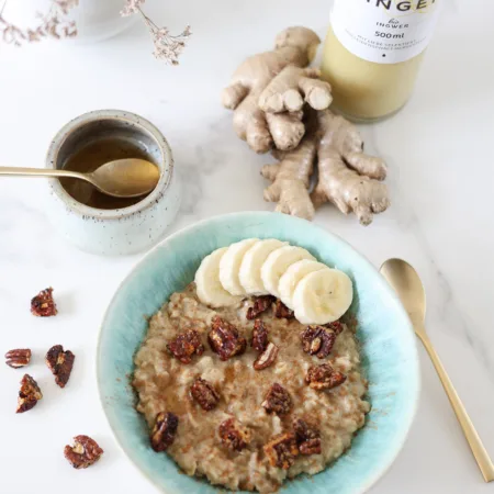Le porridge au gingembre de Ben