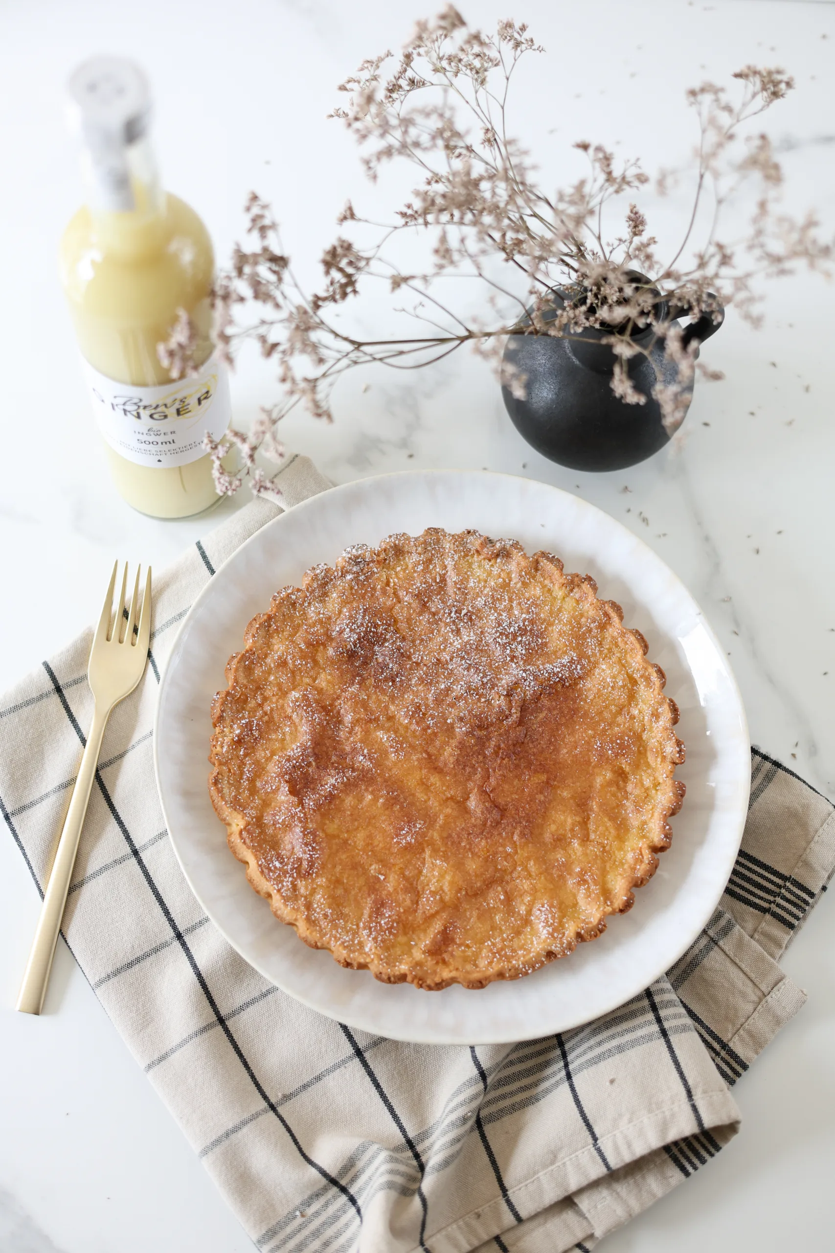La tarte au gingembre et au citron de Ben