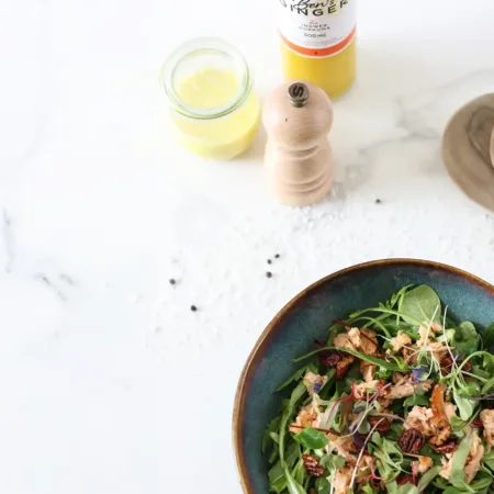 Salade verte au gingembre de Ben